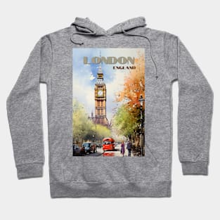 London Watercolor Hoodie